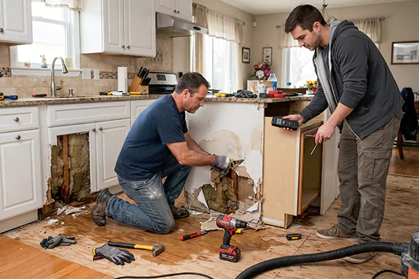 Kitchen Water Damage Repair Euless
