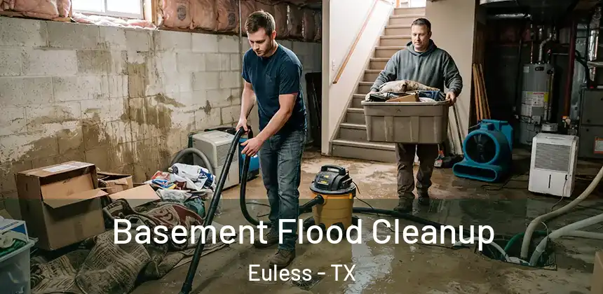Basement Flood Cleanup Euless - TX