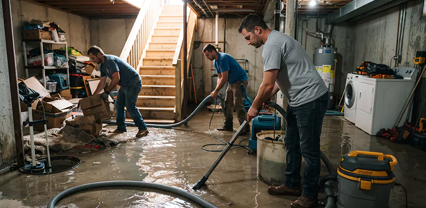 Emergency Basement Flooding Clean Up Service in Euless