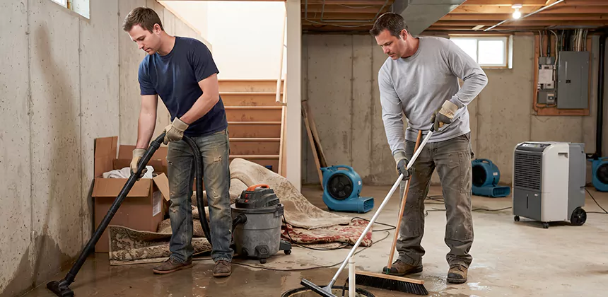 Basement Flood Water Removal in Euless