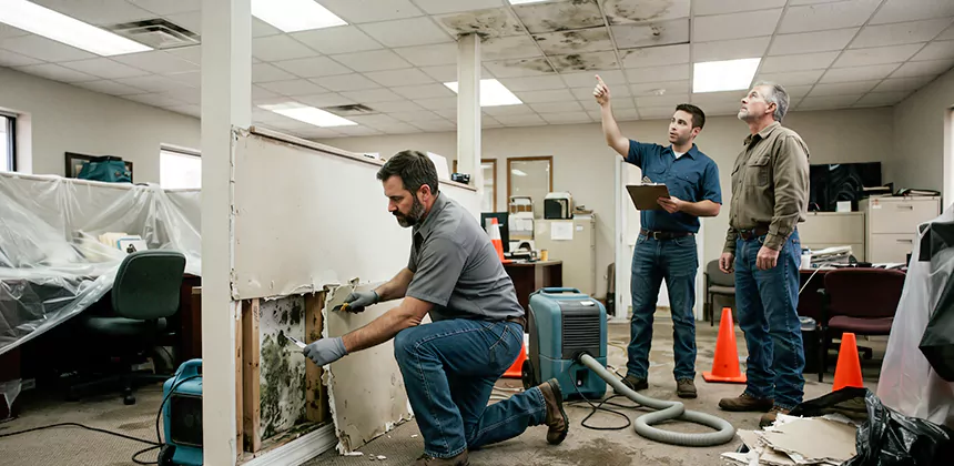 Commercial Mold Damage in Euless