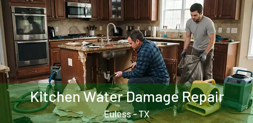Kitchen Water Damage Repair Euless - TX