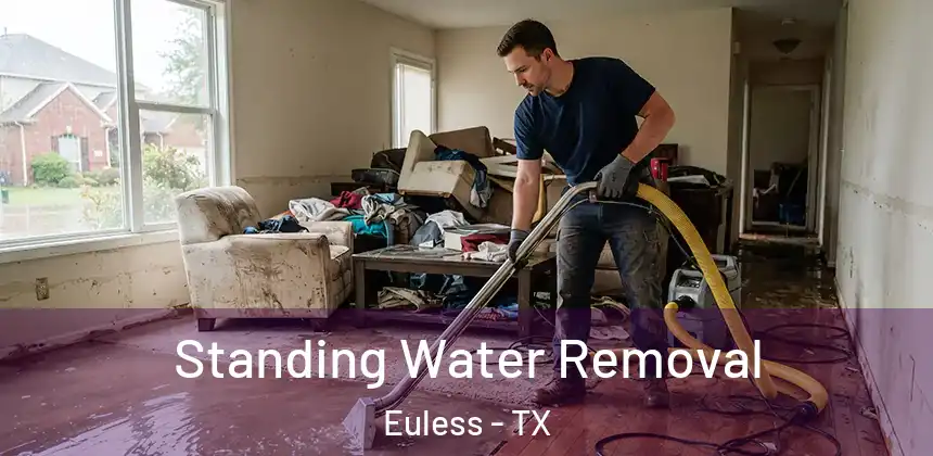 Standing Water Removal Euless - TX